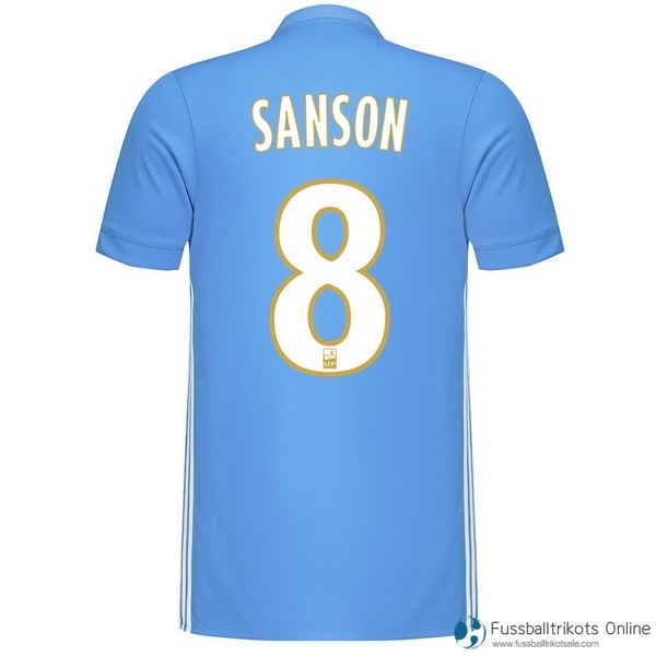 Marseille Trikot Auswarts Sanson 2017-18 Fussballtrikots Günstig